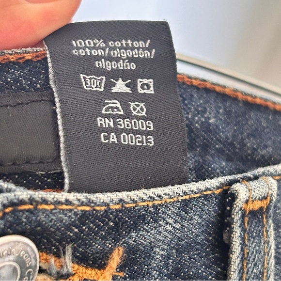 Calvin Klein Jeans Denim Short Women’s 4 Blue Summer Festival Rodeo Cowgirl - Picture 7 of 8